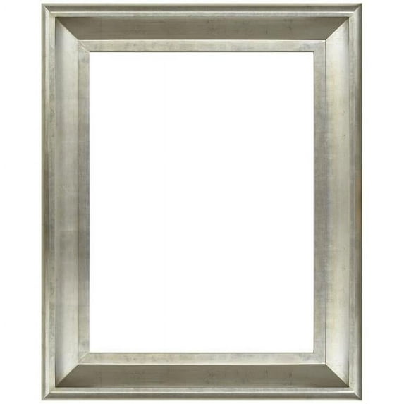 AFD Home 12008375 30 x 40 in. The Sterling Frame - Silver with Champagne Wash