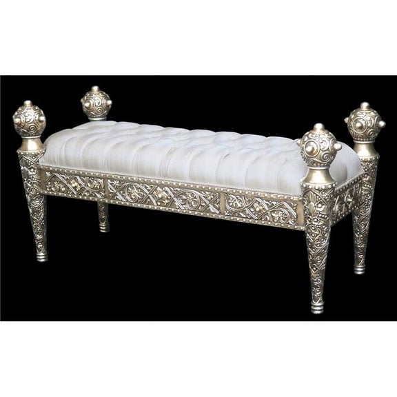 AFD Home 12014228 Hardwood Chapelle 3 Seater Bench