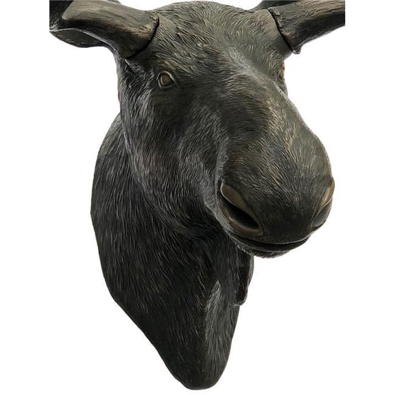 AFD Home 12018280 Imperial Head Wall Decor, Bronze