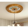 thumbnail image 1 of AFD Home 24in Cherub Sky Ceiling Medallion Multi, 1 of 5