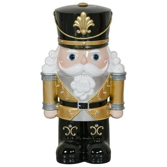 AFD Home LED lights with Nutcracker - Black & Gold