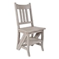 thumbnail image 1 of AFD Home Mystique Gray Library Chair Stepladder, 1 of 5