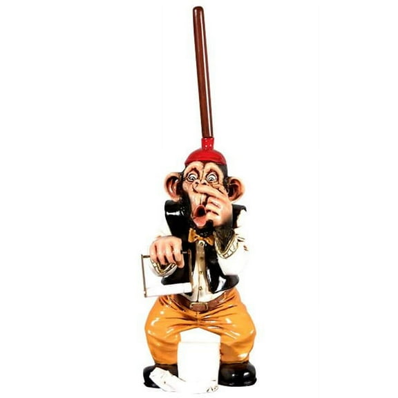 AFD Home Toilet Monkey Figurines, Multi Color