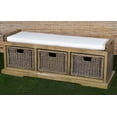 thumbnail image 1 of Livingston Storage Bench, 1 of 5