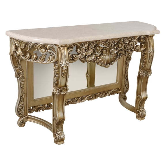 Platine Crema Marble Top Console Sofa Hall Table