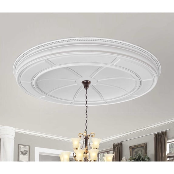 AFD Refined Large Round Ceiling Medallion 72 Inch Diameter