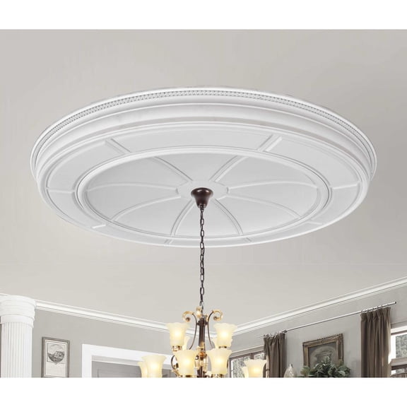 AFD Refined Large Round Ceiling Medallion 72 Inch Diameter