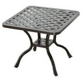 thumbnail image 1 of AFD Savannah Outdoor Aluminum End Table, 1 of 5