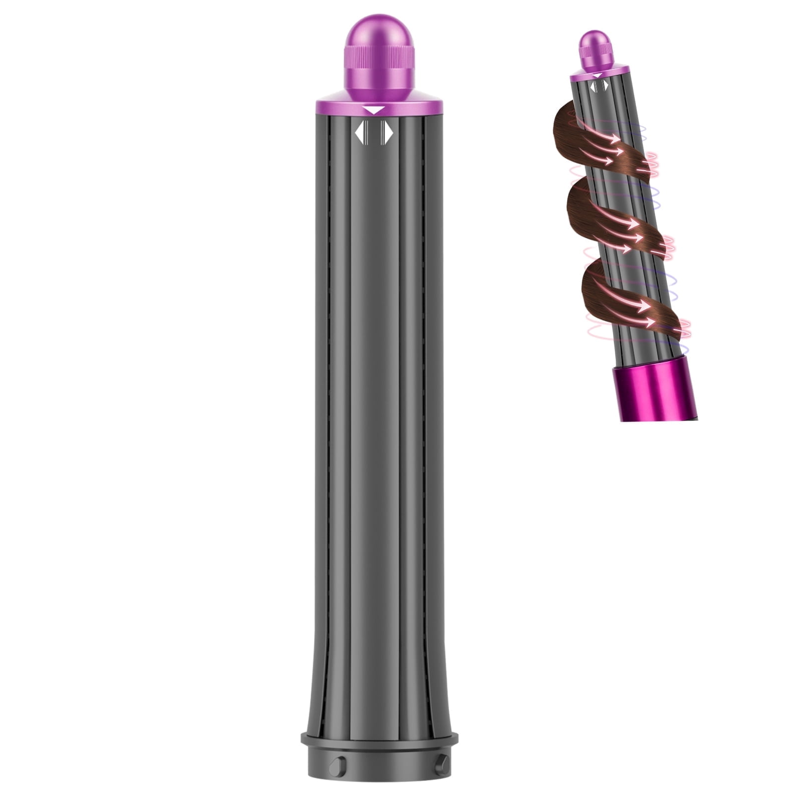 AFDD 1.25 inch Long Barrels Attachment Compatible with Dyson Airwrap Accessories Auto-Wrap Curling Barrels