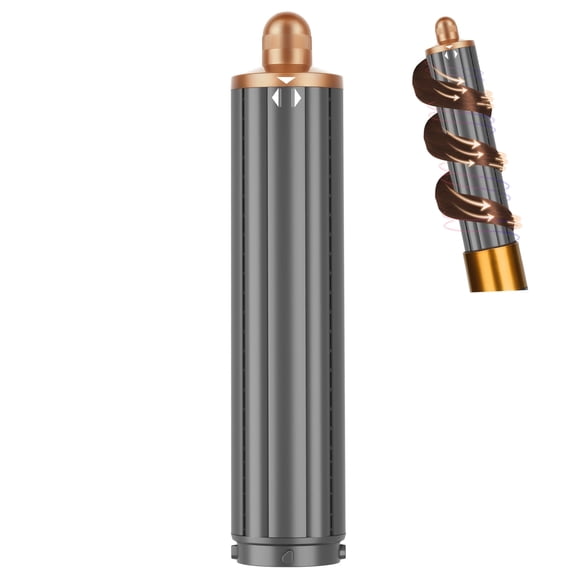 AFDD 1.6 inch Long Barrels Attachment Compatible with Dyson Airwrap Accessories 40mm Auto-Wrap Dual Rotation to Create Loose Waves