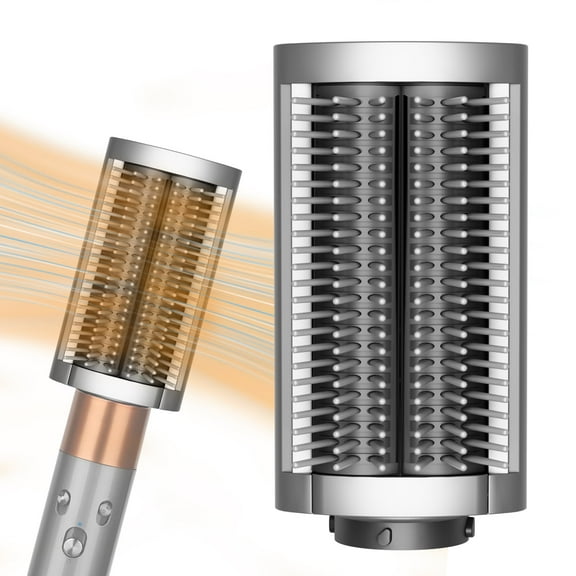 AFDD Firm Smoothing Brush compatible with Dyson Airwrap Hair Stying Drying Comb for Frizee-Prone Hair to Smoothing and Straight Replacement Attachment for Part No.971892-08