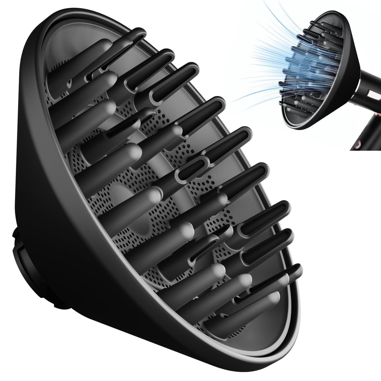 AFDD Diffuser for Shark FlexStyle Dryer, 6 in, Larger Model - Walmart.com