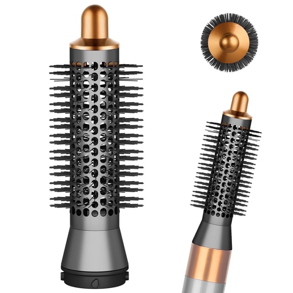 AFDD Small Round Volumizing Brush Attachment Compatible with Dyson Airwrap 20MM Perfect for Bangs to Creates Defined Bouncy Curls