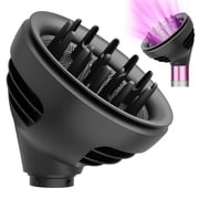 AFDD Wave Curl Diffuser Attachment compatible with Dyson Airwrap HS01 HS05 HS08 Upgraded Hair Diffuser Nozzle Dome and Diffuse Modes to Dryer Faster and Define Curls Hair