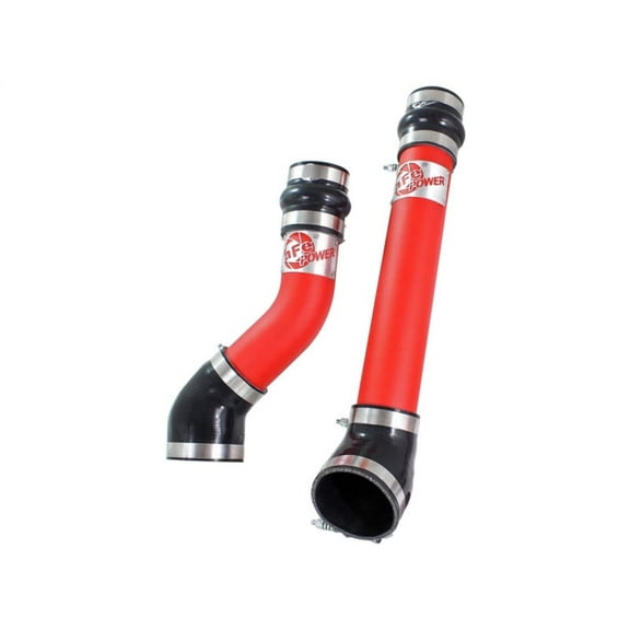 AFE BladeRunner Intercooler Tubes Hot and Cold Side Red - 94-02 Dodge Cummins - 46-20064-R Fits select: 1994-2002 DODGE RAM 2500, 1994-2002 DODGE RAM 3500