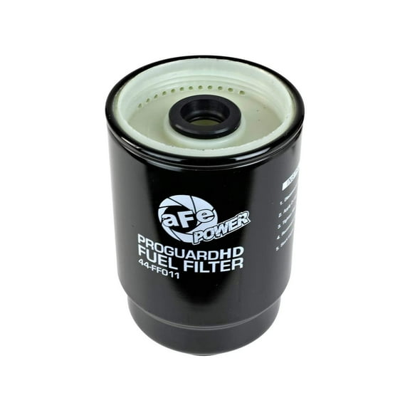 AFE Fuel Filter; Pro Guard 2; Diesel; Frame Mount; Synthetic Media;44-FF011 Fits select: 2001-2016 CHEVROLET SILVERADO, 2015-2016 GMC SIERRA