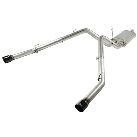 AFE POWER 49-42013-B 09-13 RAM 1500 V8-5.7L MACH FORCE XP 3IN CAT-BACK STAINLESS STEEL DUAL EXHAUST SYSTEM BLK TIP Fits select: 2009-2012 DODGE RAM 1500, 2019-2023 RAM 1500 CLASSIC