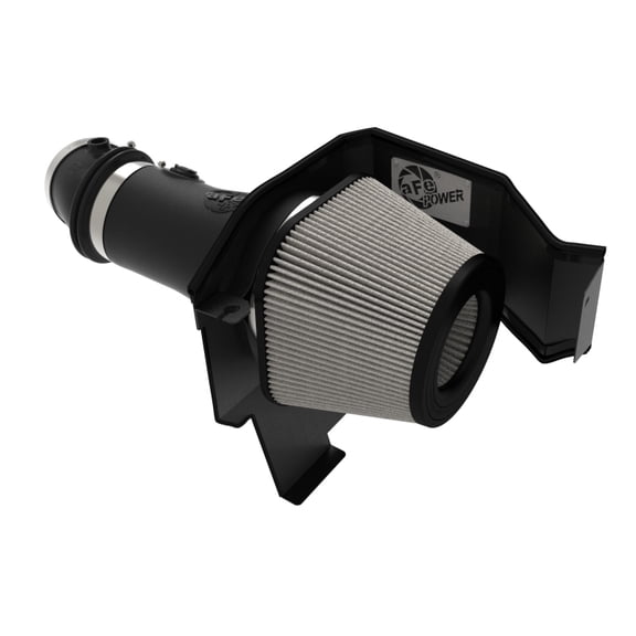 aFe Magnum FORCE Stage-2XP Cold Air Intake System with Pro DRY S Filter for Dodge Challenger and Charger SRT Hellcat 2017-2021
