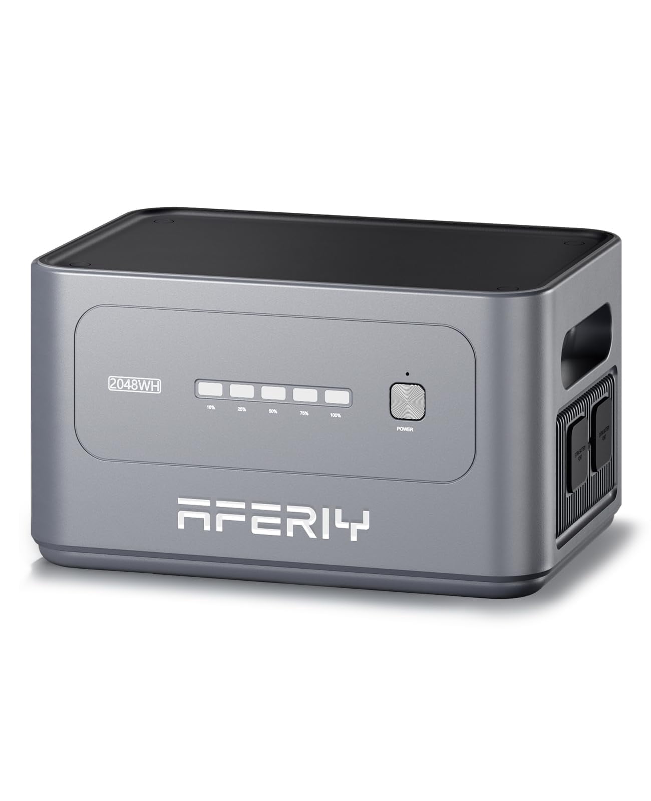 AFERIY Extra Battery 2048Wh,Compatible with P280 Power Station 120V 2800W 2026 Upgraded Version of P210,UPS Solar Generator for Home Use,Power Outages,Camping,and RVs