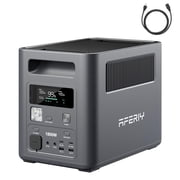 AFERIY Portable Power Station, 1024Wh LiFePO4 Solar Generator, 1800W AC Output, Compact & Lightweight Design, Fast Recharge for Home, Camping, RV, Outdoor Emergencies Solar Panel Optional
