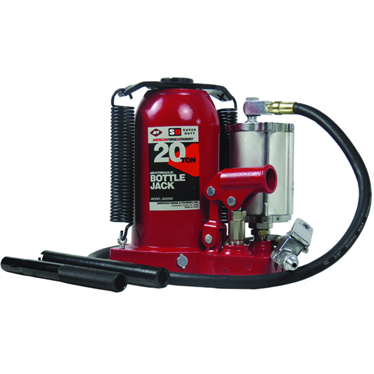 AFF- Bottle Jack - 20 Ton Capacity - Air/Manual - SUPER DUTY