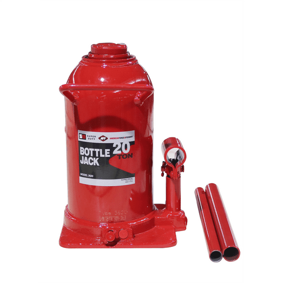 AFF- Bottle Jack - 20 Ton Capacity - Manual - SUPER DUTY