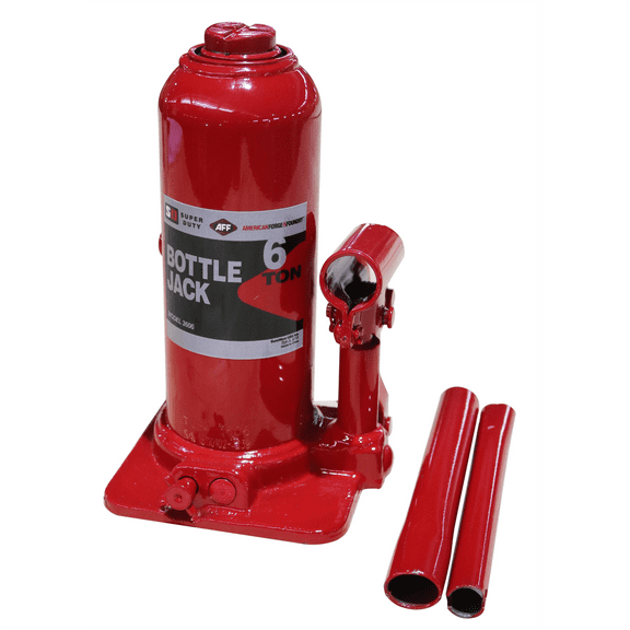 AFF- Bottle Jack - 6 Ton Capacity - Manual - SUPER DUTY