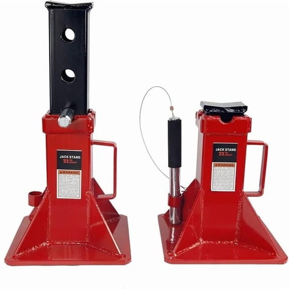 American Forge & Foundry 55220A VIKING 22 TON PIN STYLE TRUCK STAND SET AFF-55220A