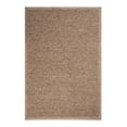 thumbnail image 1 of AFFERTO Natural Wool & Cotton Pebble Braided Rug – Ivory Textured Contemporary Living Room Carpet, 1 of 5