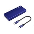 thumbnail image 1 of AFFHAUSEN 7-in-1 USB-C Hub – Gigabit Ethernet, 3.5mm Audio/Mic, SD Card Reader, 4K@60Hz HDMI, USB-A 5Gbps, 100W PD – MacBook, iPad Pro, Laptops, 1 of 9