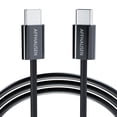 thumbnail image 1 of AFFHAUSEN USB C to USB C Cable 5ft (Matte Black), 60W Fast Charging, 480Mbps, USB-C Charging Cord for iPhone 17/16/15, MacBook Air/Pro, iPad Pro, Samsung Galaxy S25, 1 of 6