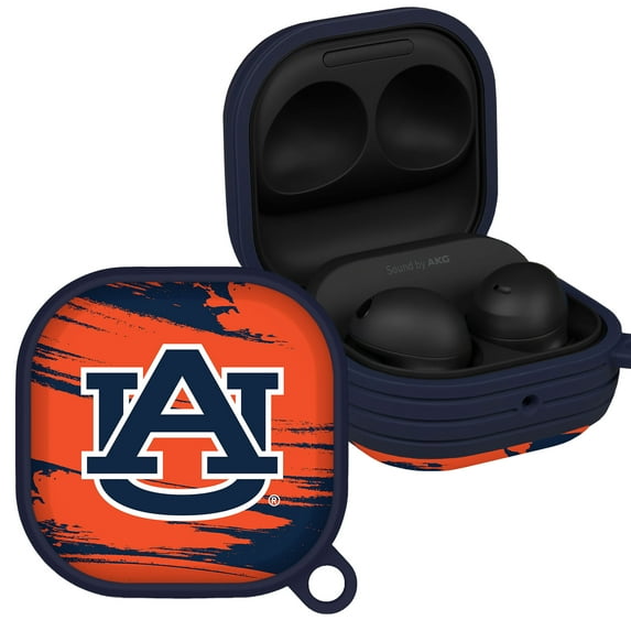 Auburn Tigers Paint Stripe HDX Case Cover Compatible with Samsung Galaxy Buds Pro & Buds Live by Affinity Bands