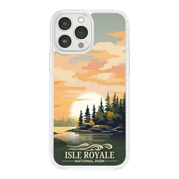 National Parks HD Apple iPhone 15 Pro Max Phone Case (Isla Royale) by Affinity Bands