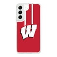 thumbnail image 1 of Wisconsin Badgers HD Phone Case for Samsung Galaxy S22+ (Stripe) by Affinity Bands, 1 of 3