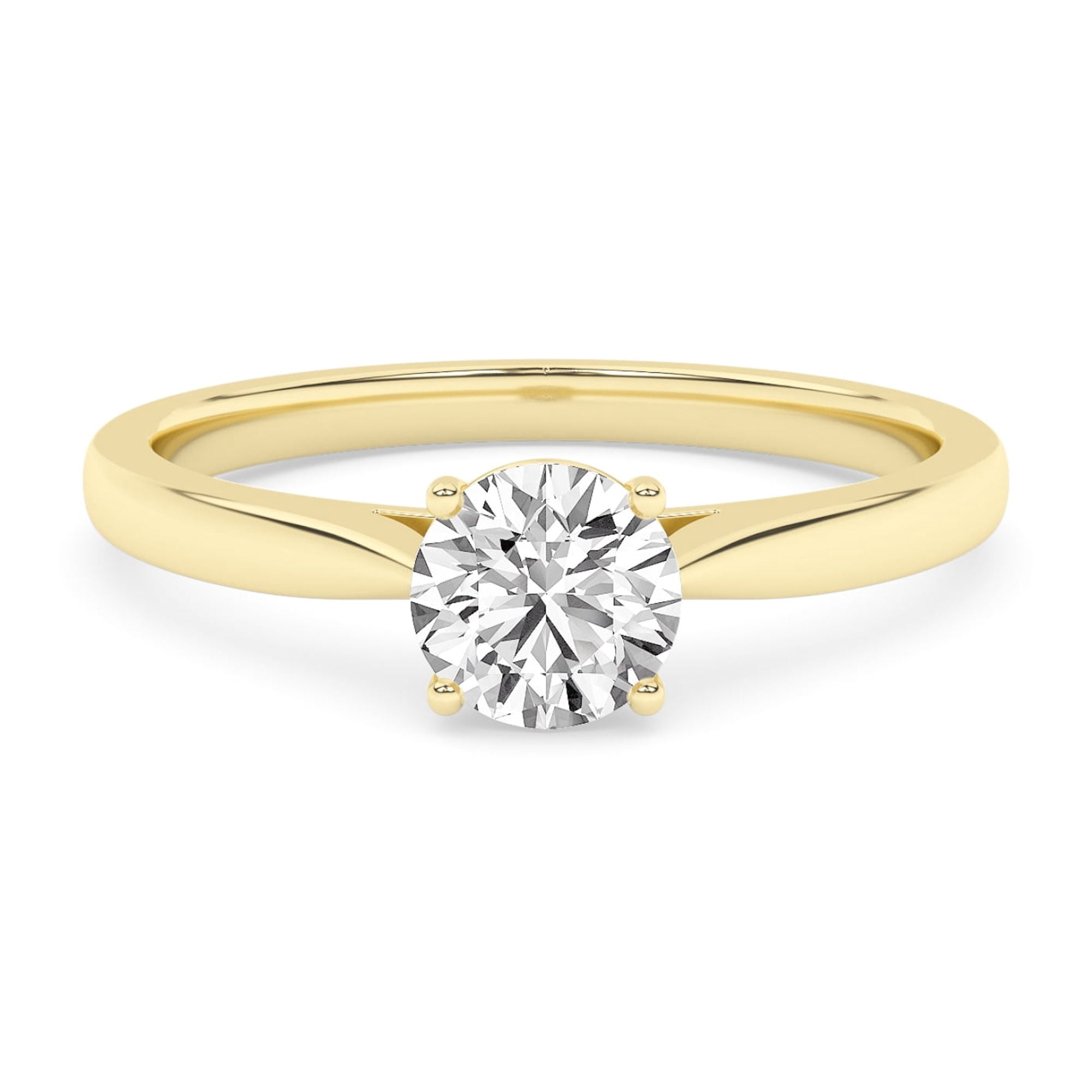 AFFY Heart Promise Ring | 14k Gold Over Sterling Silver | Simulated Emerald & Zirconia | Size 11 - View #8
