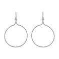 thumbnail image 1 of AFFY 1.23 Cttw Round Shape White Natural Diamond Dangle Earrings In 18K Solid White Gold, 1 of 1