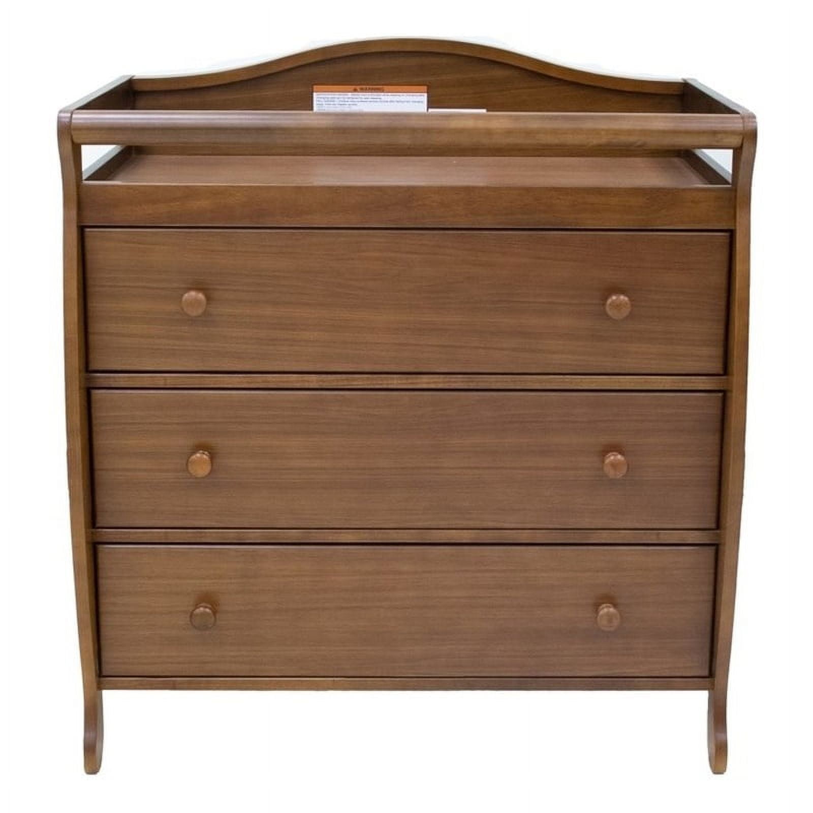 AFG Baby Furniture Grace 3Drawer Changing Table Espresso