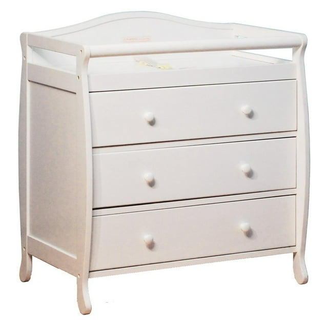 AFG Baby Furniture Grace 3Drawer Changing Table, White