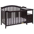 thumbnail image 1 of AFG Baby Furniture Kali 4-in-1 Convertible Crib and Changer, Espresso, 1 of 14