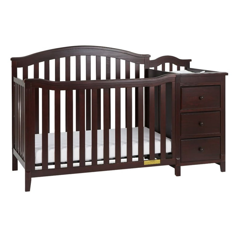 AFG Baby Furniture Kali II 4-in-1 Convertible Crib with Changer