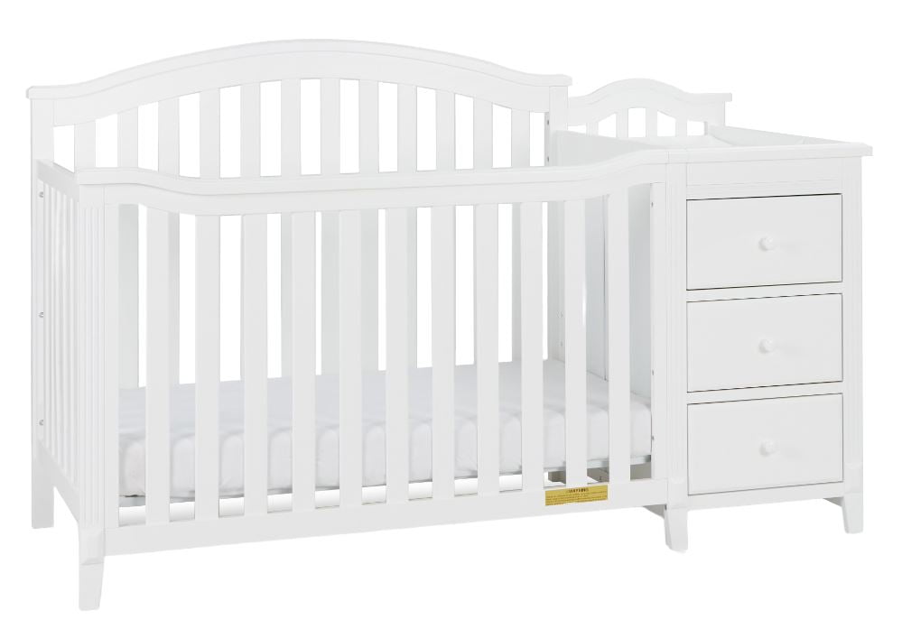 AFG Kali II 4-in-1 Convertible Crib and Changer White