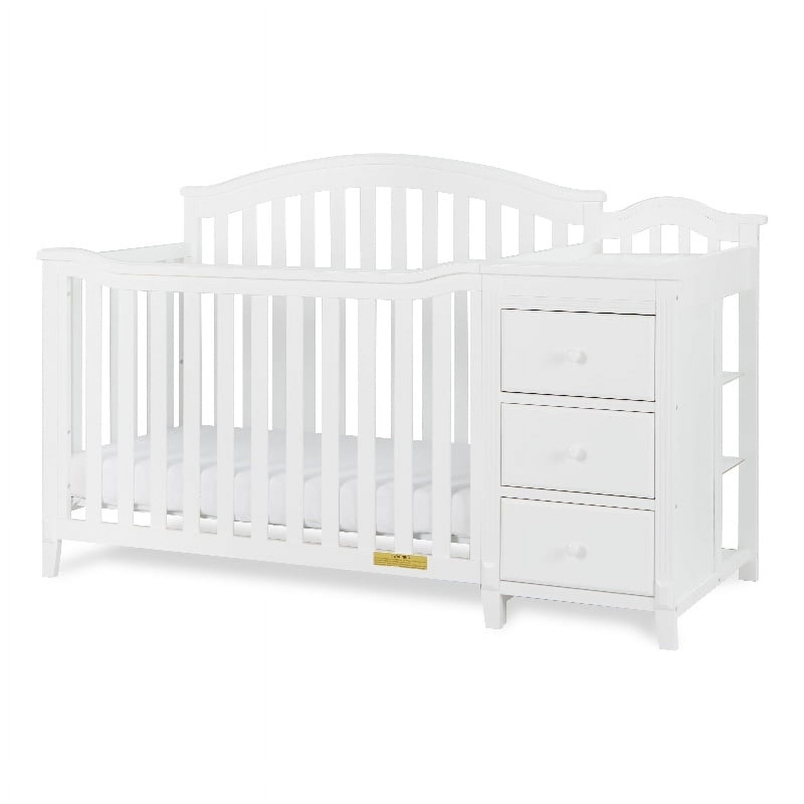 AFG Baby Furniture Kali II 4in1 Convertible Crib and Changer with