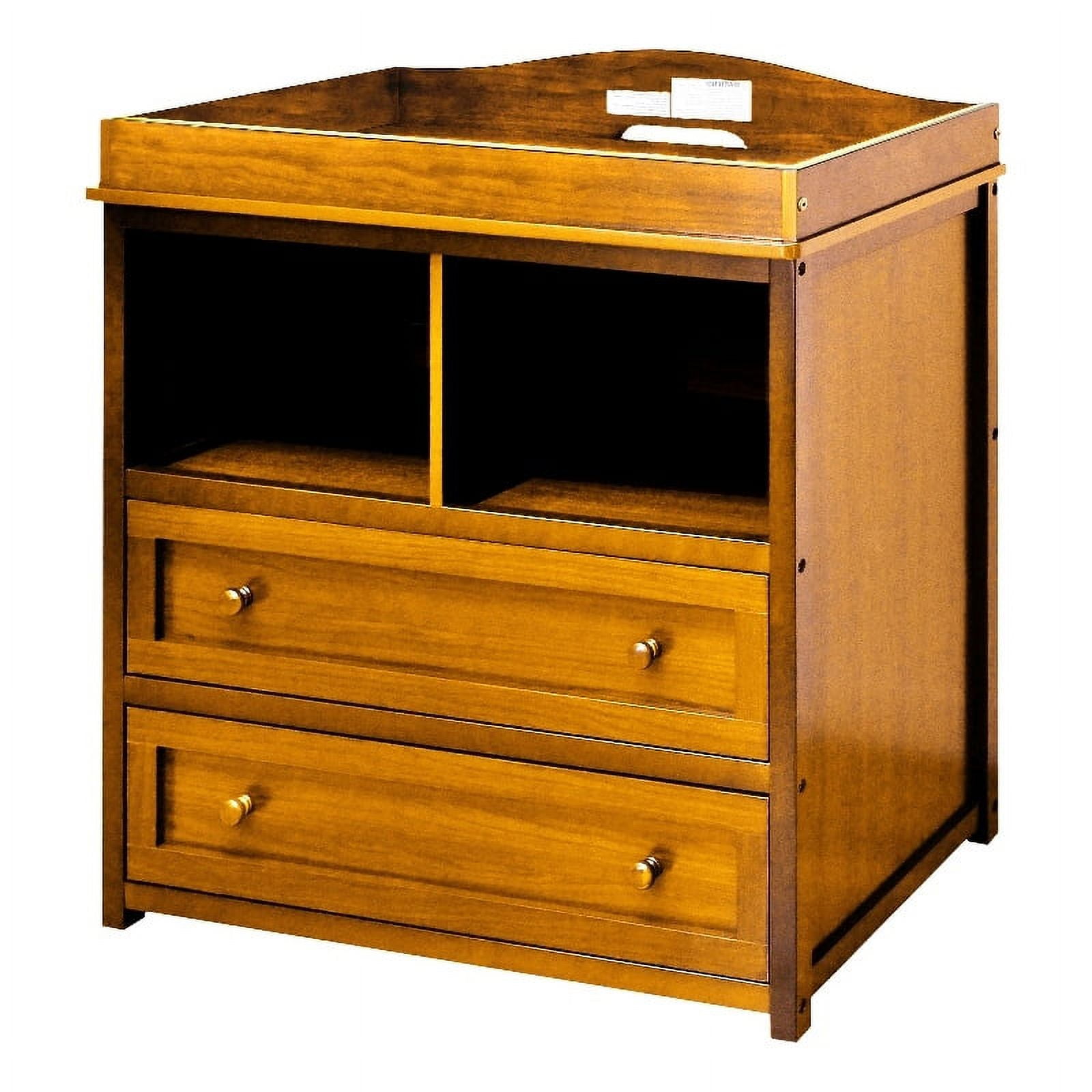 AFG Baby Furniture Leila 2Drawer Changing Table, Oak