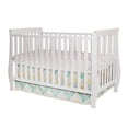 thumbnail image 1 of AFG Baby Furniture Naomi 4-in-1 Convertible Crib with Toddler Guardrail White, 1 of 7