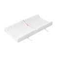 thumbnail image 1 of AFG Baby Furniture Vinyl Water-Resistant Contoured Diaper Changing Pad, White, 1 of 9