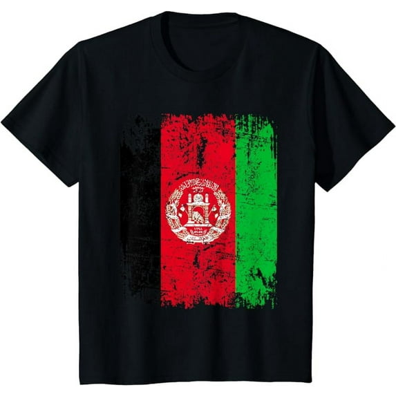 AFGHAN FLAG | Vintage Afghanistan Flag | AFGHANISTAN T-Shirt