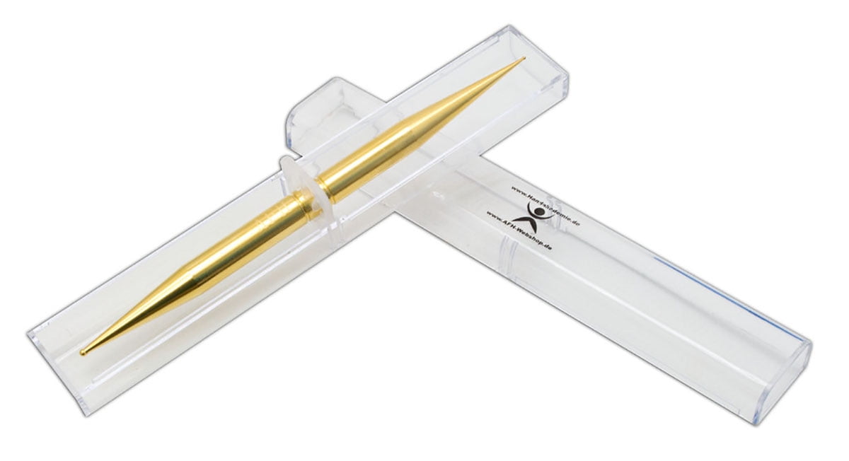 AFH Gold Massage Stick therapy pen for acute pain relief. Includes box, size medium