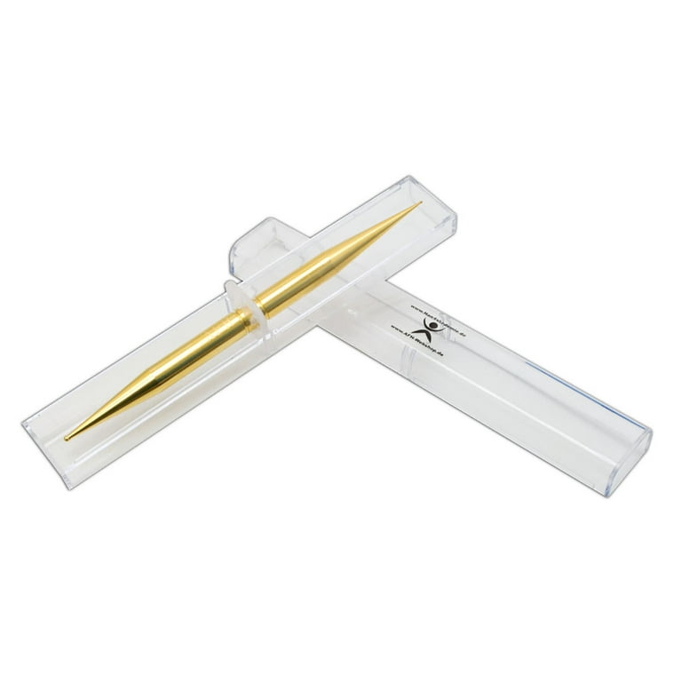 AFH massage stick, gold plated, w/box, fine AFH massage stick, gold plated, w/box, fine