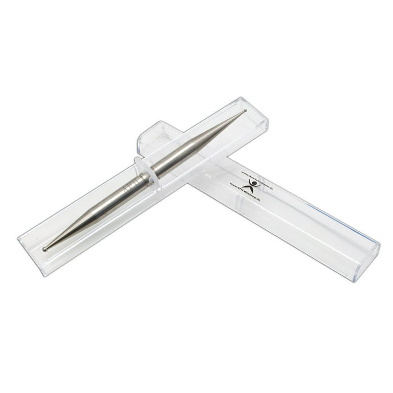 AFH massage stick set, stainless steel, w/box, medium/large AFH massage stick set, stainless steel, w/box, medium/large