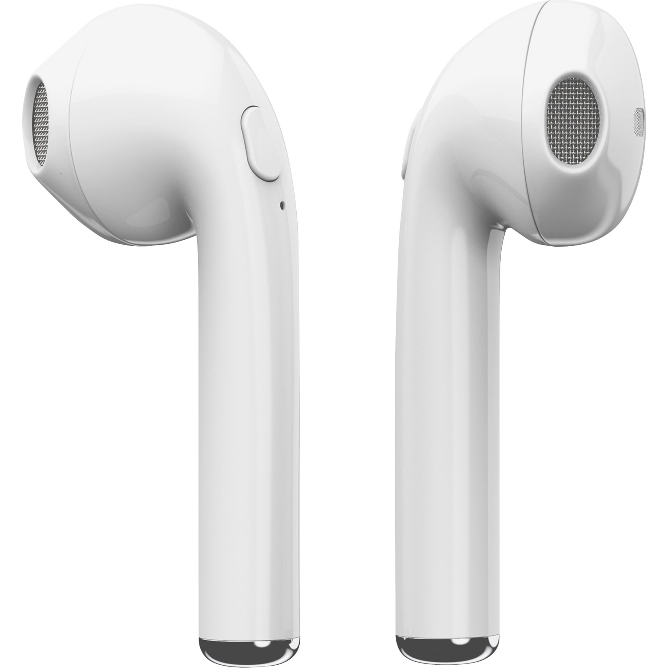 AFH True Wireless Headphones with Charging Case. Works with all bluetooth technology phones including apple and android. White color styling earbuds.